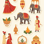 Wedding & Engagement Celebration - Sticker Sheet v15
